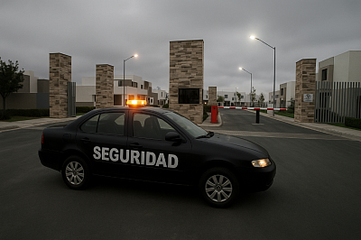 PATRULLERO EN FRACCIONAMIENTO RESIDENCIAL